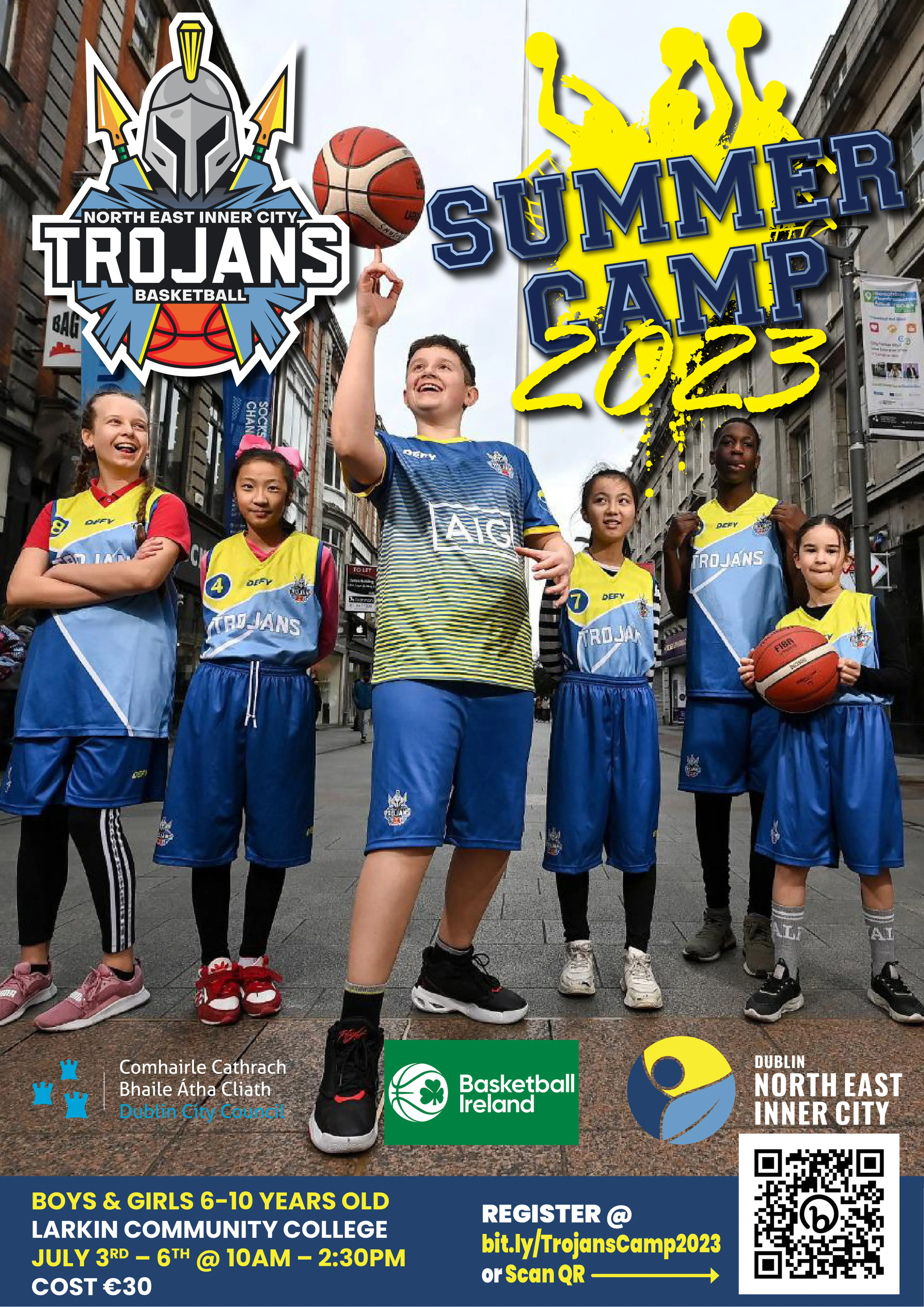 NEIC Trojans Summer Basketball Camp 2023